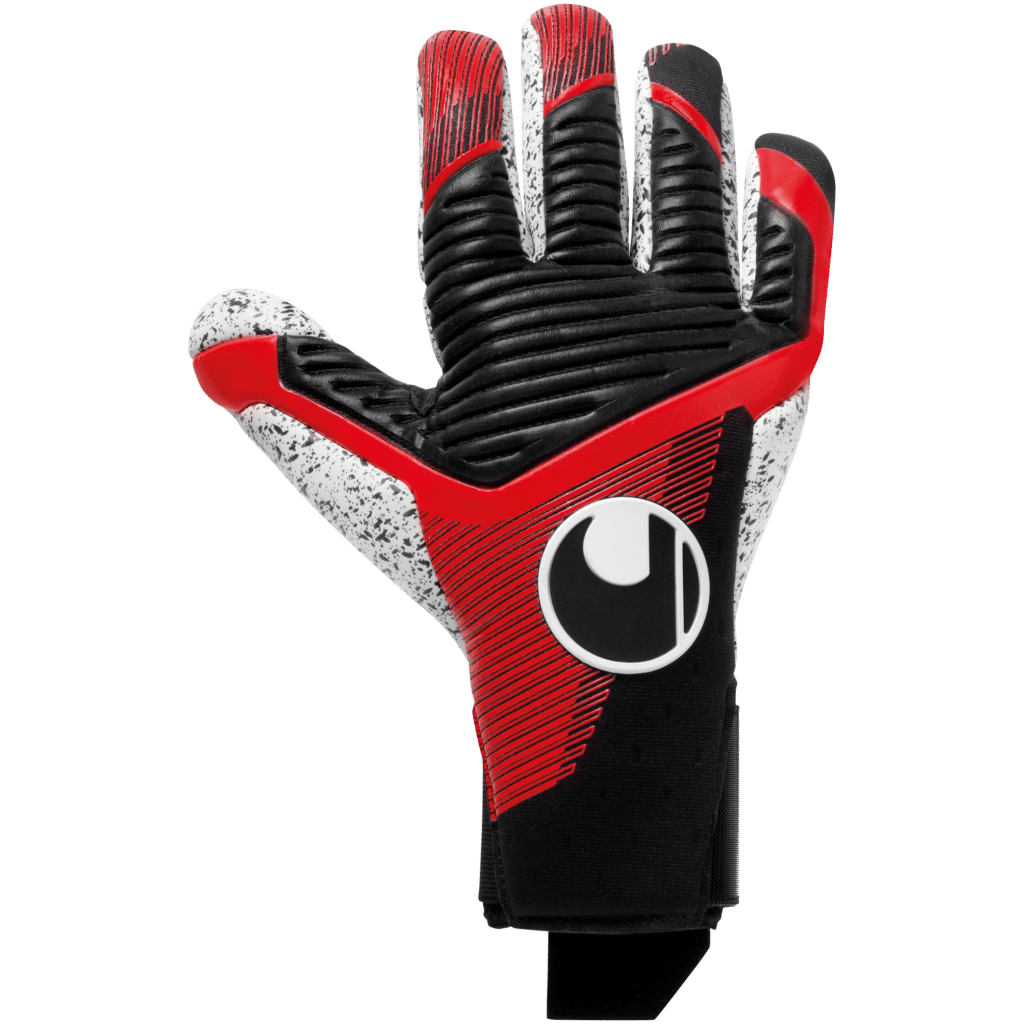 Uhlsport Powerline Supergrip + Fingersurround - gants de gardien de buts de football - uhlsport - spider keeper - 101130301 - image principale